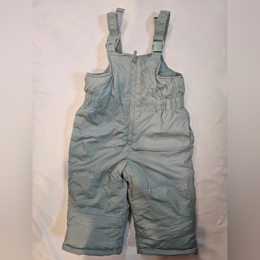 Carter's Toddler Snow Pants/Snow Bib- Mint Green- 18 Month